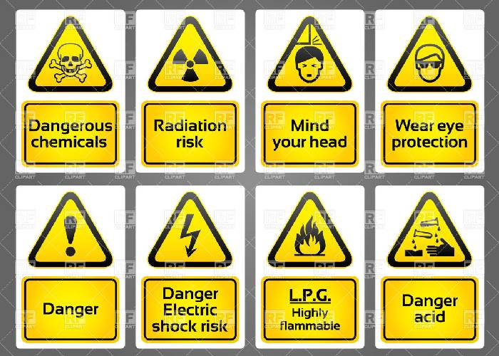 Various Types of Industrial Signs